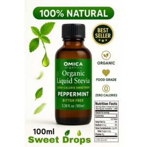 PREMIUM STEVIA PEPPERMINT FLAVORED ALAMI - KETO DIET Pemanis ZERO Kalori