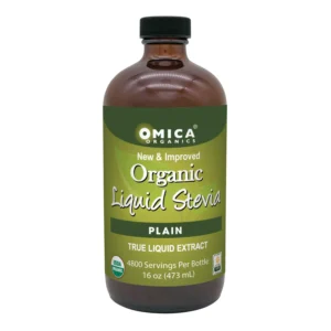 Liquid Stevia Plain – Organic (16 fl oz) Bulk